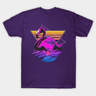 Retro Pink Flamingo T-Shirt